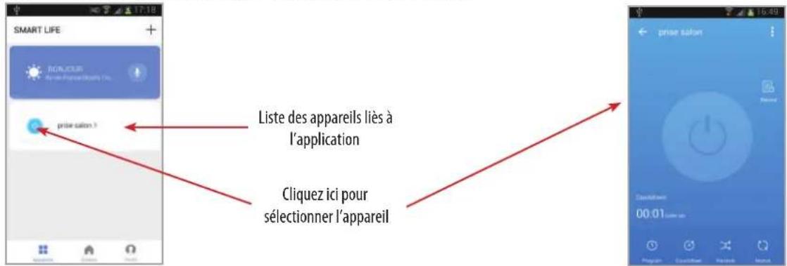 MCL DOMPS515EG - Liste des appareils : - 1