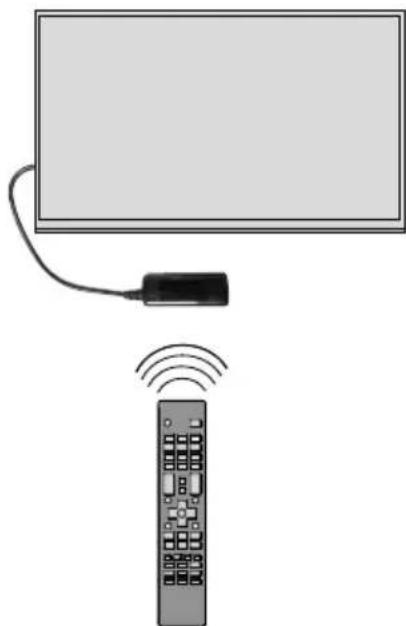 TOSHIBA TDQ493 - Connexion du récepteur IR - 1