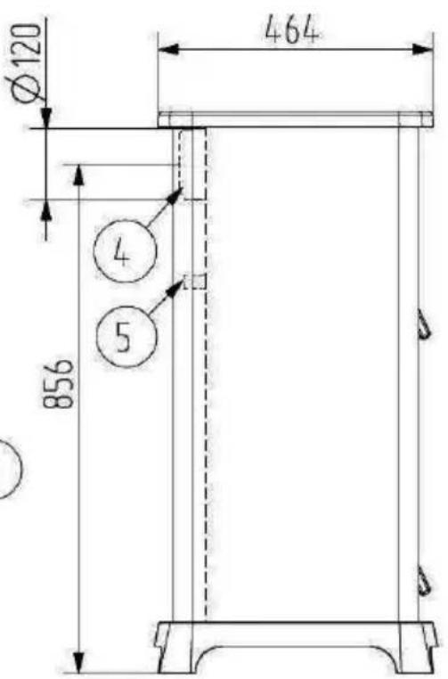 Wamsler KS 1096 - Leggenda da cui figura - 24
