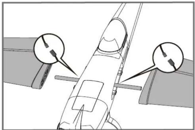 FMS Extra 330 - 主翼安装 - 1