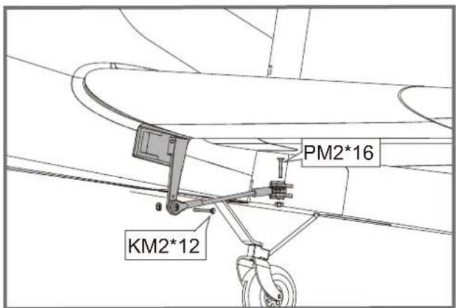 FMS Extra 330 - Linkage rod installation - 2