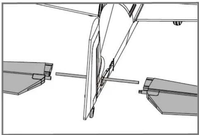 FMS Extra 330 - Horizontal stabilizer installation - 1