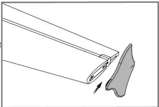 FMS Extra 330 - 翼刀安装 - 1