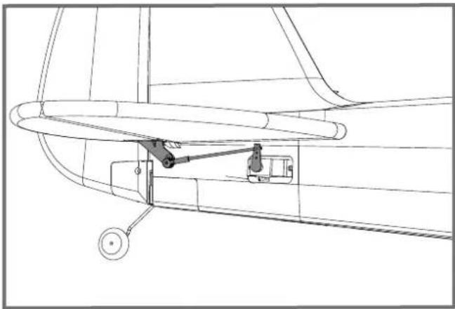 FMS PA18 Super Cub - 平尾安装 - 2