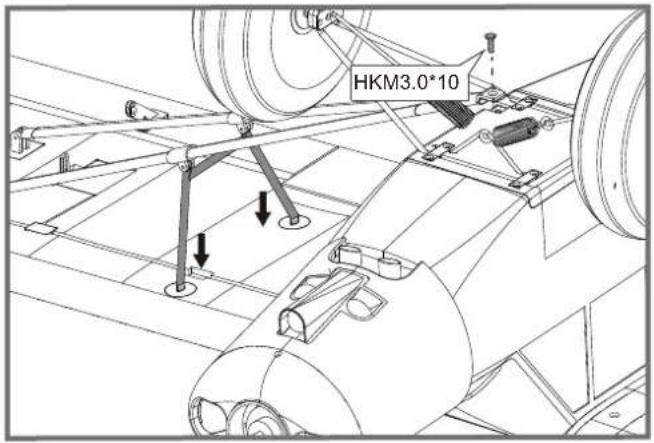FMS PA18 Super Cub - Montage des Modells - 1