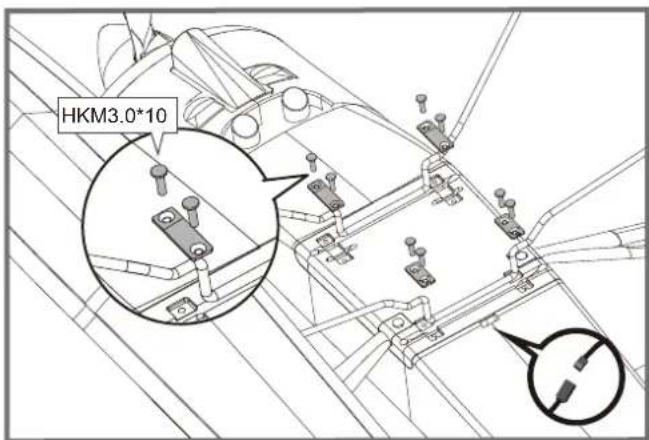 FMS PA18 Super Cub - Montage der Schwimmer - 2