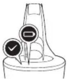PHILIPS Series 6000 S6640 - Caution: Always shake excess water off the shaver before you place it in the SmartClean system. - 4
