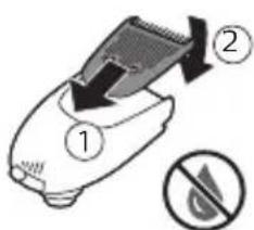 PHILIPS Series 6000 S6640 - Nettoyage de l'accessoire barbe - 5