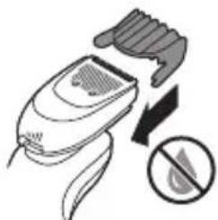 PHILIPS Series 6000 S6640 - Nettoyage de l'accessoire barbe - 6