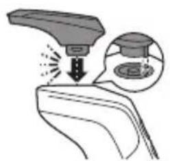 PHILIPS Series 6000 S6640 - Retrait ou fixation des accessoires clipsables - 2