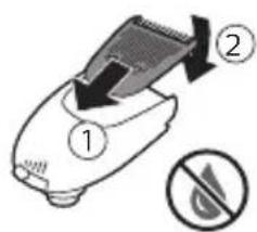 PHILIPS Series 6000 S6640 - Het baardstylerhulpstuk schoonmaken - 5