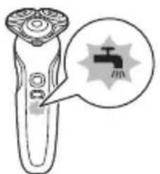 PHILIPS Series 6000 S6640 - Recordatorio de limpieza - 1