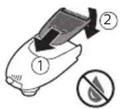 PHILIPS Series 6000 S6640 - Limpieza del accesorio perfilador de barba - 5