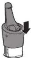 PHILIPS Series 6000 S6640 - Caution: Do not tilt the SmartClean system to prevent leakage. - 1