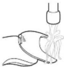PHILIPS Series 6000 S6640 - Nettoyage de l'accessoire barbe - 4