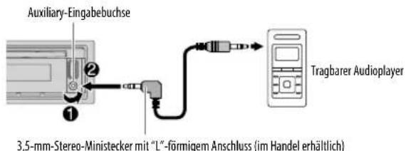 JVC KDR992BT - Verwendung eines tragbaren Audiolayers - 2
