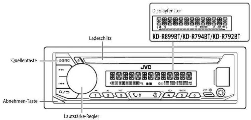 JVC KDR992BT - GRUNDLAGEN - 1