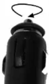 MEDION MD 16322 - Replacing the fuse in the car charge - 1