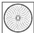BOSCH MUZ9VLP1 - Disco pallador - semifino - 1