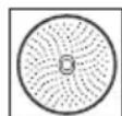 BOSCH MUZ9VLP1 - Riveskive - middelfin - 1