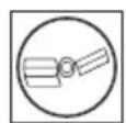 BOSCH MUZ9VLP1 - Дысторонни диCKшнковka -с 60льшимM/MaJIbIMN OTBepCTNYM - 1