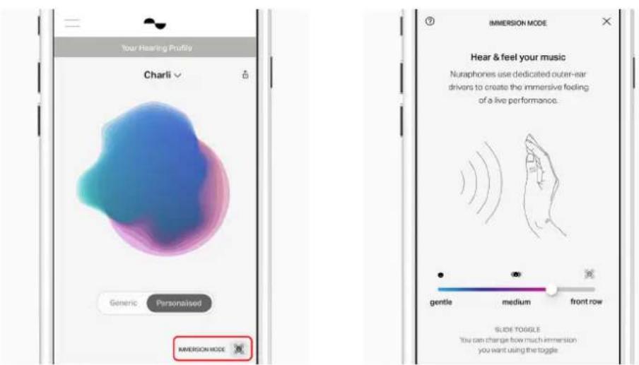 Nura NuraPhone - Mode Immersion - 1