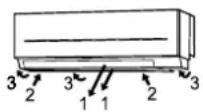 MITSUBISHI MSZSF25VE3E1 - Procedimiento de extracción - 1