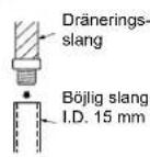 MITSUBISHI MSZSF25VE3E1 - Draineringslang - 2
