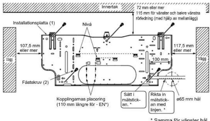 MITSUBISHI MSZSF25VE3E1 - 2-2. BORRNING AV VAGGHAL - 2