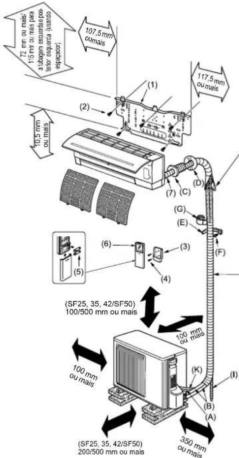 MITSUBISHI MSZSF25VE3E1 - ACESSORIOS - 1