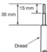MITSUBISHI MSZSF25VE3E1 - 3-1. DRADEN VOOR BUITENUNIT VERBINDEN - 1