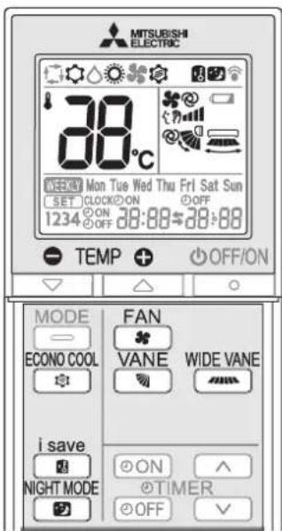 MITSUBISHI MSZAP50VGE1 - I-SAVE-BETRIEB - 1