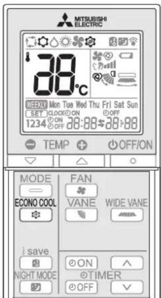 MITSUBISHI MSZAP35VG - TRYB ECONO COOL - 1