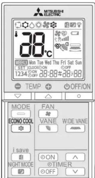 MITSUBISHI MSZAP35VG - ECONO-COOL-BETRIEB - 1
