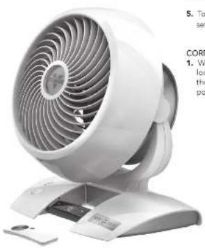 Vornado Energy Smart 5303DC - HOW TO USE - 1