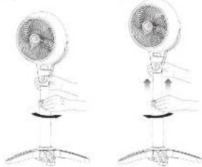 Vornado Energy Smart 5303DC - Réglage De La Hauteur (ABCD, sousement) - 1