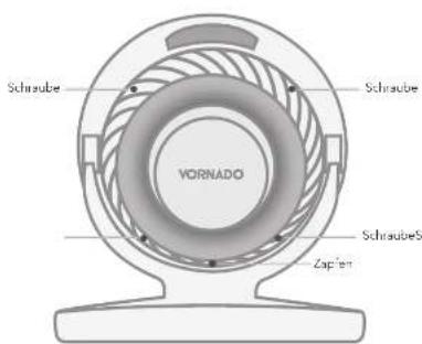 Vornado Energy Smart 5303DC - ENTFERNEN DES ROTORS - 1