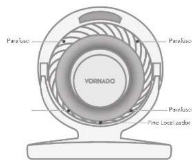 Vornado Energy Smart 5303DC - REMOÇAO DAS PÁS - 1