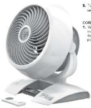 Vornado Energy Smart 6303DC - HOW TO USE - 1