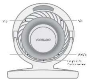 Vornado Energy Smart 6303DC - RETRAIT DES PALES - 1