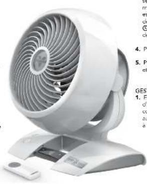 Vornado Energy Smart 6303DC - UTILISATION - 2
