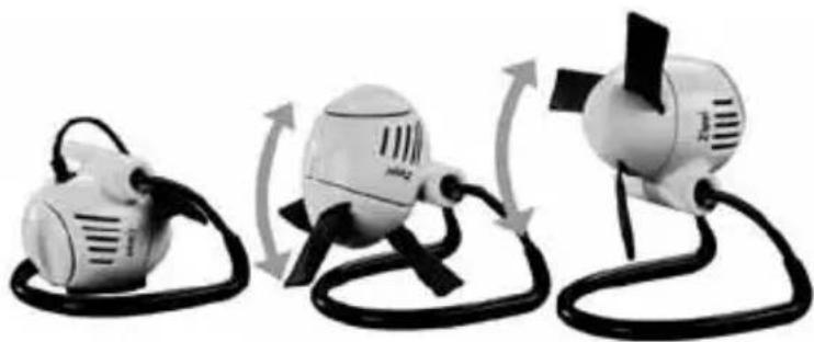 Vornado Zippi - Cabeza Ajustable - 1