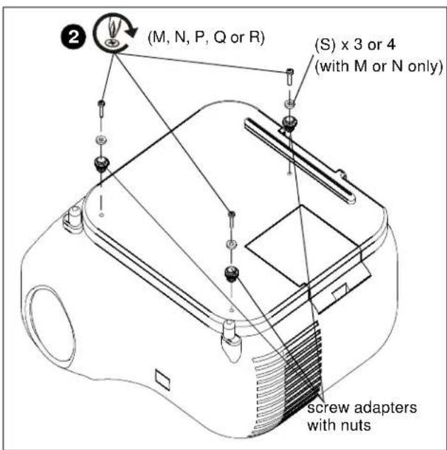 Chief SLBU - Attach Projector to SLBU/SLMU - 2