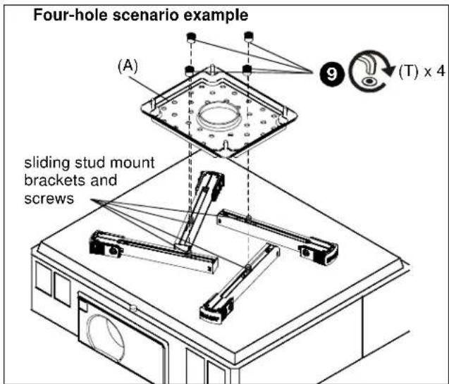 Chief SLBU - Attach Projector to SLBU/SLMU - 8