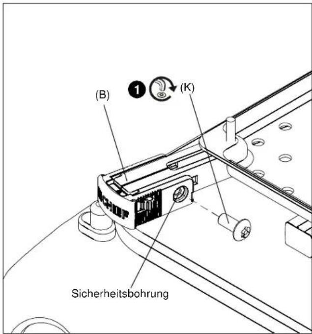 Chief SLBU - Anbringen von Sicherheitsschrauben (optional) - 1