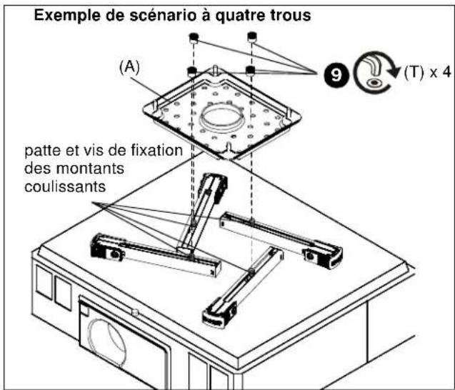 Chief SLBU - Fixation du projecteur au SLBU/SLMU - 8