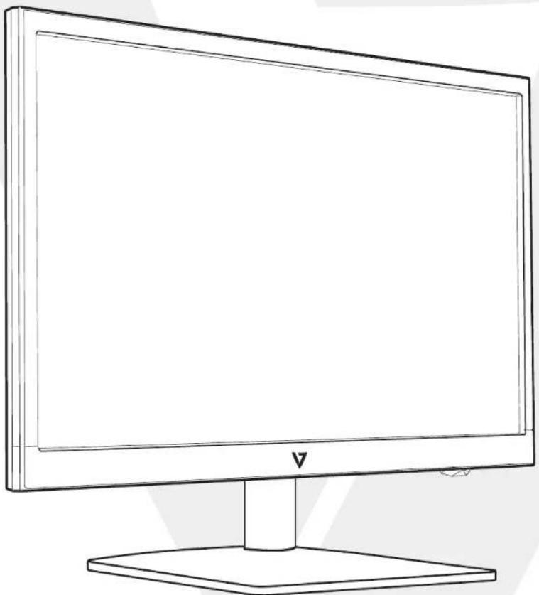 V7 L238E2K - Ecran LED 23.8" Full HD - 1