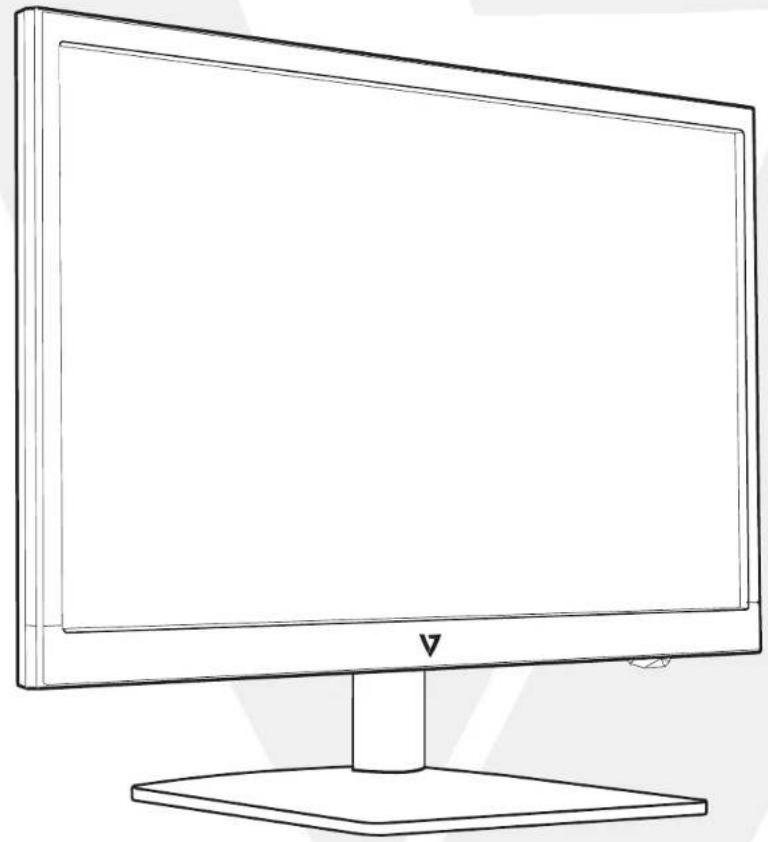 V7 L238E2K - Monitor LED da 23.8" Full HD - 1