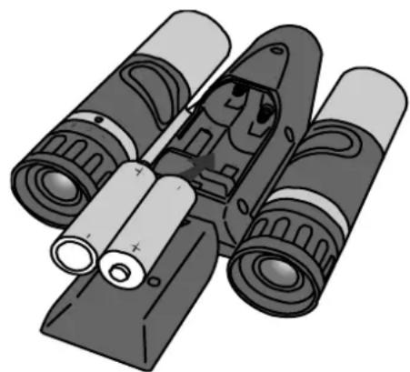 TECHNAXX TG125 - Inserire o sostituire le batterie - 1