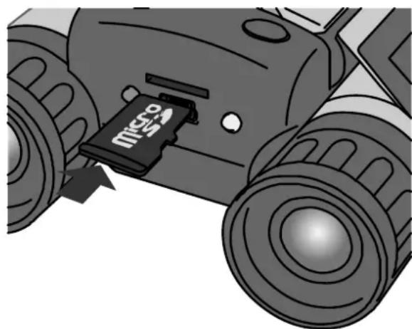 TECHNAXX TG125 - Insérez une carte MicroSD - 1